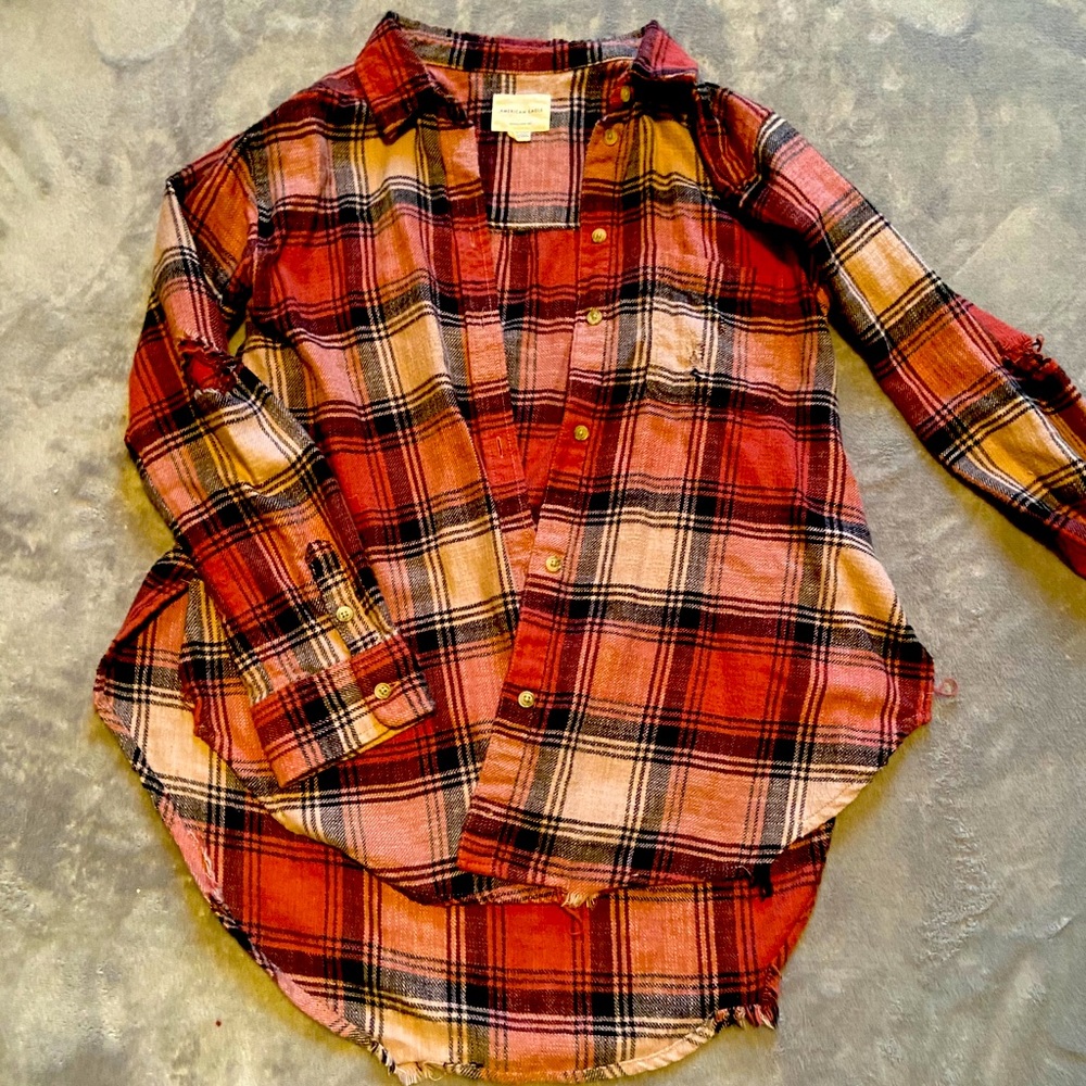 American Eagle Oversized Flannel